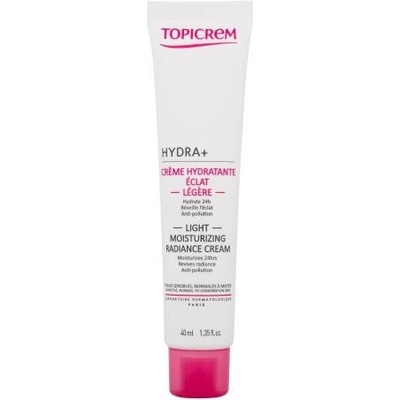 Topicrem Hydra+ Light Moisturizing Radiance Cream 40 ml