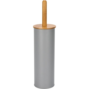 Image 1 of HORECANO G-Четка WC с бамбукова дръжка 10, 3x38, 4cm СИВА (99034-004-G) (0185118)