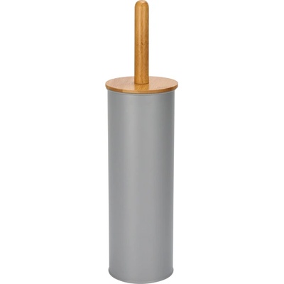 HORECANO G-Четка WC с бамбукова дръжка 10, 3x38, 4cm СИВА (99034-004-G) (0185118)