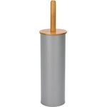 HORECANO G-Четка WC с бамбукова дръжка 10, 3x38, 4cm СИВА (99034-004-G) (0185118)