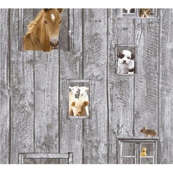 A. S. Création Влизолинова тапет за стена little stars 35842-1v