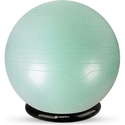 inSPORTline Stretch Ball 65 cm BallBase mint