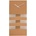 NeXtime Стенен часовник Bold Stripes металомеден (2855co)