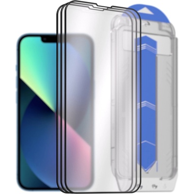 AlzaGuard 2.5D Glass EasyFit DustFree pro iPhone 13 / 13 Pro / 14 / 16e AGD-EFD6P3 – Zboží Živě