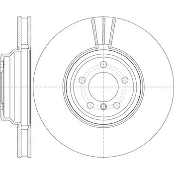Brzdový kotúč REMSA 61132.10
