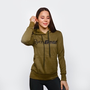 GymBeam Women‘s Hoodie Athlete Military Green XS