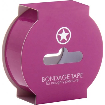 Image 1 of Ouch! Non Sticky Bondage Tape 17, 5m Pink