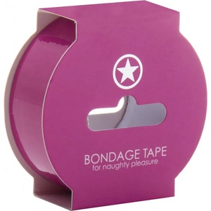 Ouch! Non Sticky Bondage Tape 17, 5m Pink