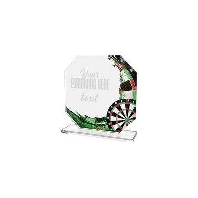 Poháry Bauer Skleněná trofej CR2024302M09 Šipky