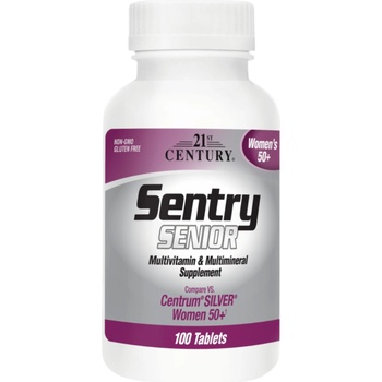 21st Century Sentry Senior Women's 50+ Multivitamin & Multimineral, 100 таблетки, 21st Century (9202)