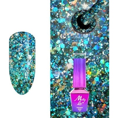 Molly Lac Gél lak Crushed Diamonds Glammy 537 5 ml