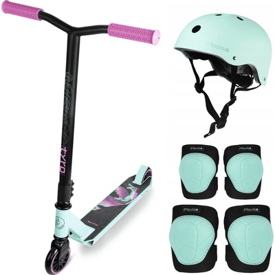 Movino freestyle set s chráničmi TYRO FP-032 růžová-mint