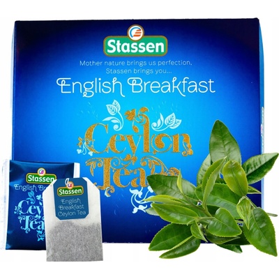 Stassen Černý čaj English Breakfast Black Tea 100 x 2 g