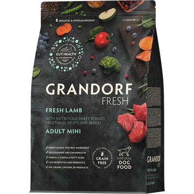 Grandorf Fresh Adult Mini Jehně 3 kg