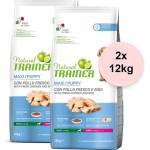 Natural Trainer Natural Puppy Maxi, пиле 2 x 12кг