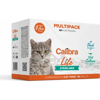 Calibra Life Cat Sterilised 12 x 85 g
