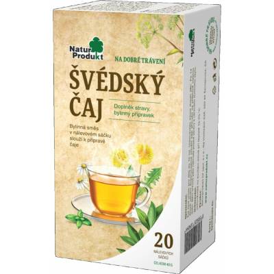 Naturprodukt Švédský čaj 20 x 2 g