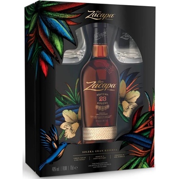 Ron Zacapa 23 - подаръчен комплект с две чаши 700 ml