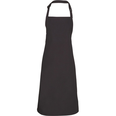 Premier Workwear Klasická zástěra za krk PR150 Black 72x86cm