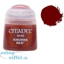 GW Citadel Base: Khorne Red 12ml