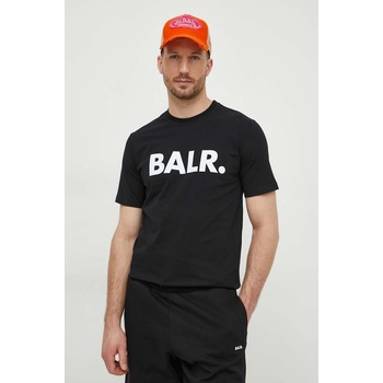 BALR Памучна тениска balr. в черно с принт b1112 1048 (b1112.1048.nos)