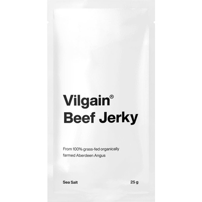 Vilgain Beef Jerky BIO mořská sůl 25 g – Sleviste.cz