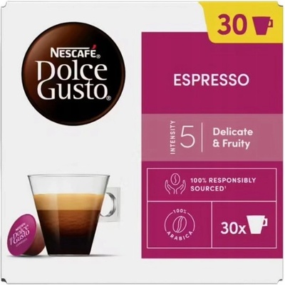 Nescafe Dolce Gusto Kapsle pro Dolce Gusto Espresso Intenso Decaffeinato 30 ks
