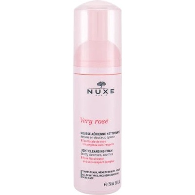 NUXE Very Rose Light нежна почистваща пяна 150 ml за жени