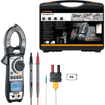 Laserliner Дигитални амперклещи Laserliner ClampMeter XP 083.043A - True RMS, AC/DC 1000A, Bluetooth, CAT IV (083.043A)