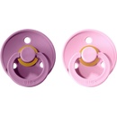Cumlíky Bibs Colour kaučuk 2ks Lavender Baby Pink