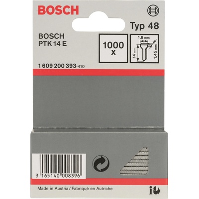 BOSCH Klince, typ 48 1,8 × 1,45 × 14 mm 1.609.200.393