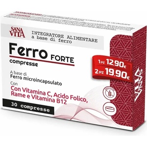 Paladin Pharma Sanavita Ferro Forte, 30 таблетки, Paladin Pharma (553209 (50163) PP)