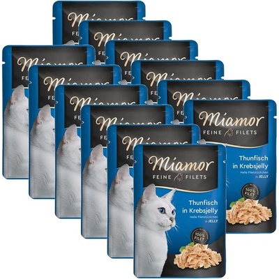 Miamor Feine Filets in Jelly тонка риба в желе 12 x 100 г