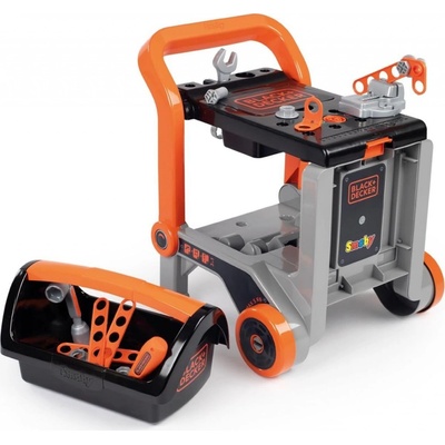 Smoby Black & Decker Dílenský vozík