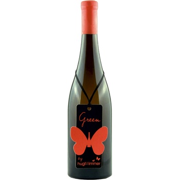 Hugl Wimmer Green-Grüner Veltiner Orange Wein biele 14% 0,75 l (čistá fľaša)