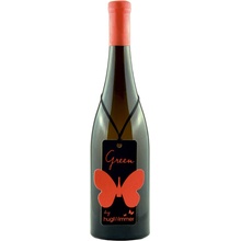Hugl Wimmer Green-Grüner Veltiner Orange Wein biele 14% 0,75 l (čistá fľaša)