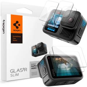 Spigen Протектор от аакалено стъкло за GoPro Hero 13 от Spigen Glas. TR Slim - Прозрачен (8800283300192)