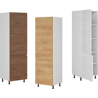 BRW Шкаф за вграждане на хладилник - Sole DL_60/207_L/L (Sole - DL_60/207_L/L)