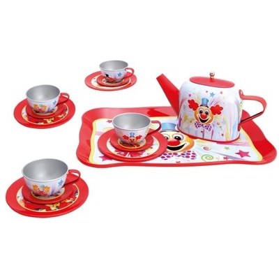 Bino Детски чайник комплект, червен