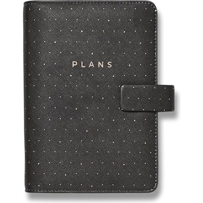 Filofax Moonlight A6 týždenný 2023 čierny
