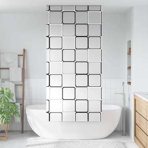 vidaXL Ролетна щора за баня 110x240 см Ширина на плата 106 см (4014925)