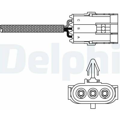 Lambda sonda DELPHI ES10992-12B1