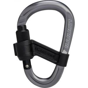 Mammut HMS карабинер Mammut Smart HMS 2.0 HMS carabiner - Grey - размер Screw Gate (323-0265-0111)