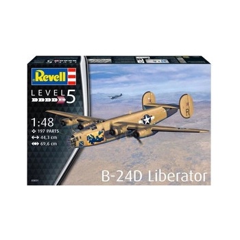 Revell B-24D Liberator Plastic ModelKit 03831 1:48