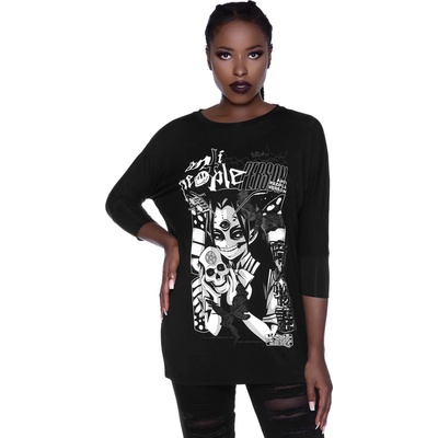 KILLSTAR Дамска блуза с 3/4 ръкав killstar - Никаква приказка - Реглан - ksra002589