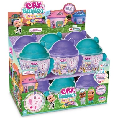 TM Toys CRY BABIES Magic Tears Fantasy Magické slzy Okřídlený domek série 2