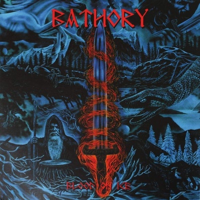BATHORY - BLOOD ON ICE =RED= -LTD- (1LP)