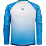 Schöffel Мъжка фланелка с дълъг ръкав за колоездене Schöffel Longsleeve Style Koitere Cycling jersey - Allure Blue - размер 56 (EU) (056-3370-0416)