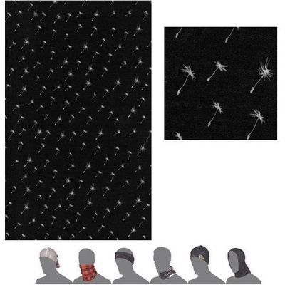 Sensor multifunkční šátek merino Impress černá pattern – Zboží Mobilmania