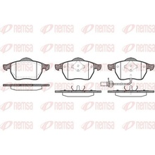 Sada brzdových destiček, kotoučová brzda REMSA 0390.11